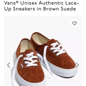 Brown suede vans